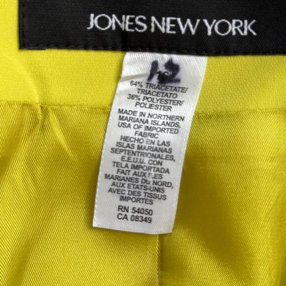 Vintage Jones New York Crisp Blazer - Size 12 L Large/M Medium - Picture 4 of 4